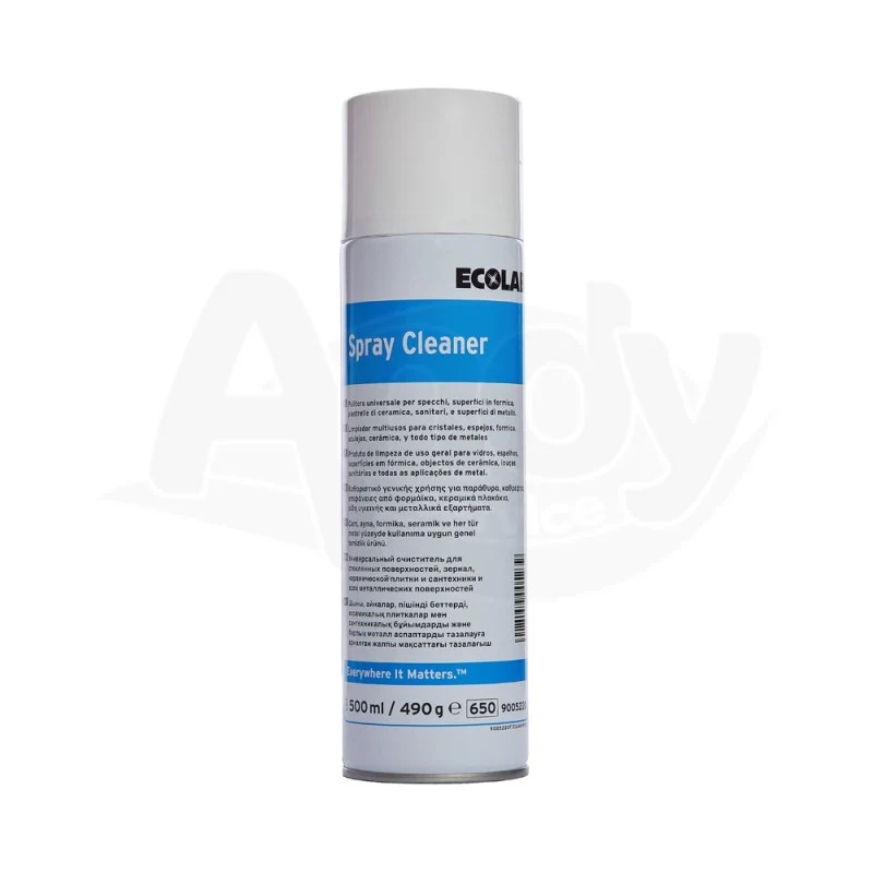 Detergente universale in schiuma spray a base ammoniacale Ecolab Spray Cleaner 500 ml DISPONIBILE IN 7 GIORNI LAVORATIVI