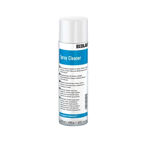 Detergente universale in schiuma spray a base ammoniacale Ecolab Spray Cleaner 500 ml DISPONIBILE IN 7 GIORNI LAVORATIVI