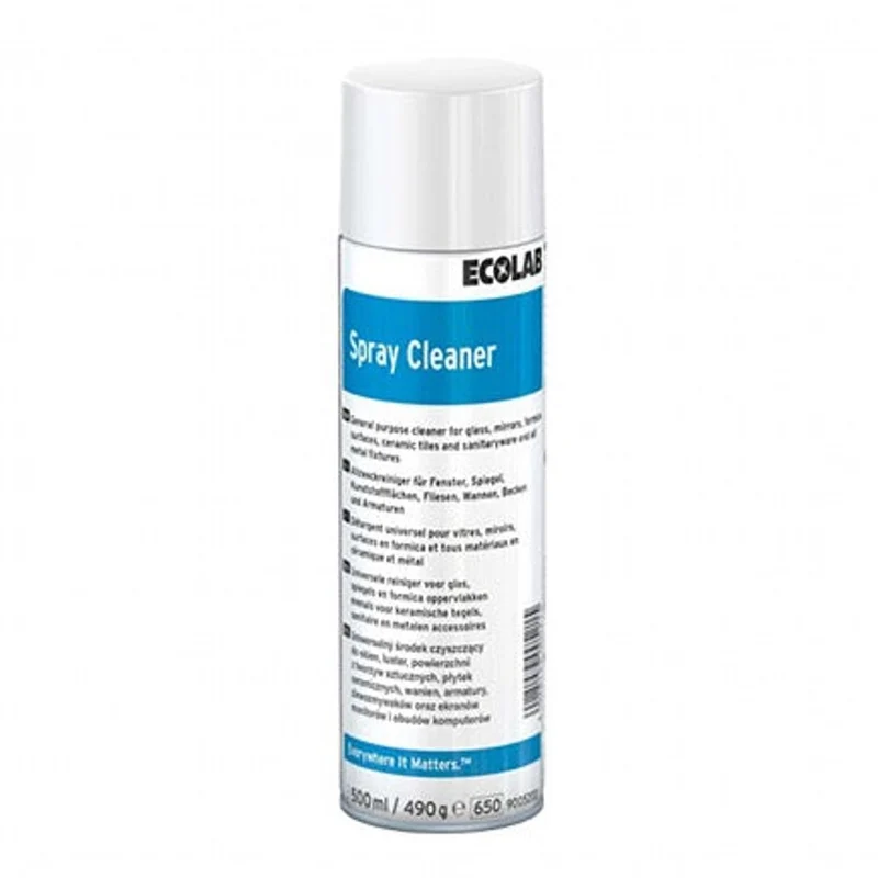 Detergente universale in schiuma spray a base ammoniacale Ecolab Spray Cleaner 500 ml DISPONIBILE IN 7 GIORNI LAVORATIVI