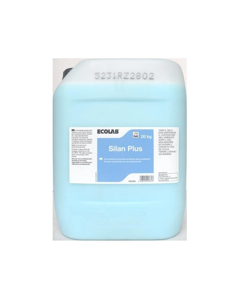 Ammorbidente liquido per bucato Ecolab Silan Plus 20 kg DISPONIBILE IN 7 GIORNI LAVORATIVI