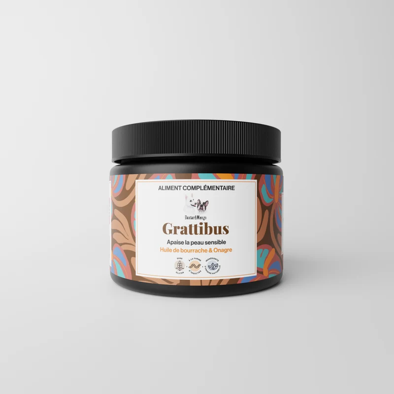 Grattibus : Aliment complémentaire confort cutané
