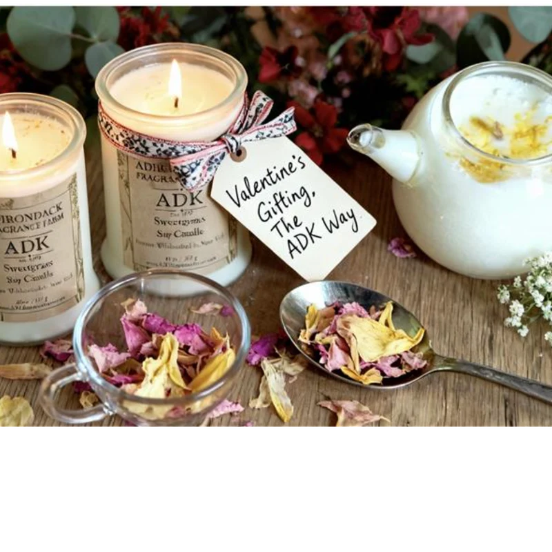 Valentine's Romantic Candle Bundle