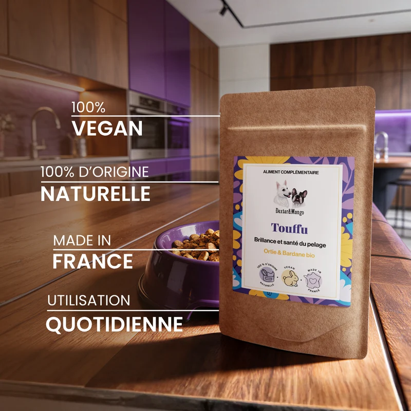 Touffu : Aliment complémentaire pelage