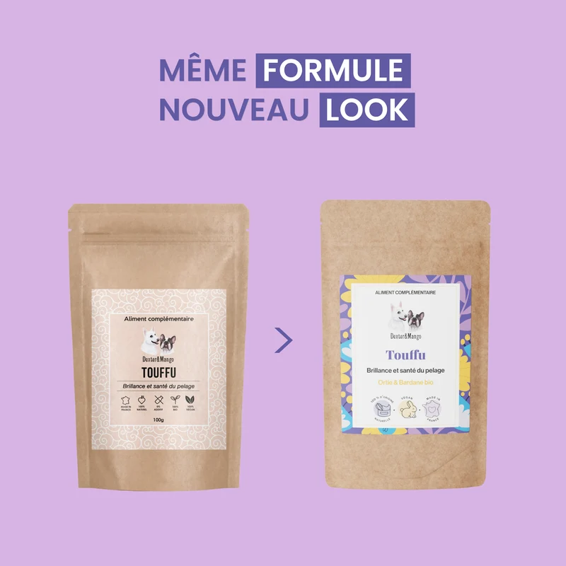 Touffu : Aliment complémentaire pelage
