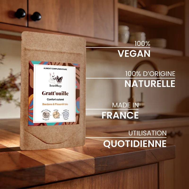 Gratt'ouille : Aliment complémentaire confort cutané