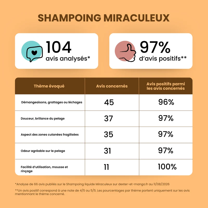 Shampoing Le Miraculeux : Confort cutané