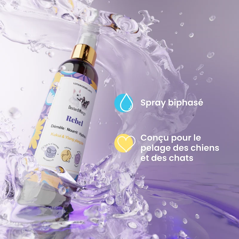 Rebel : Lotion démêlante
