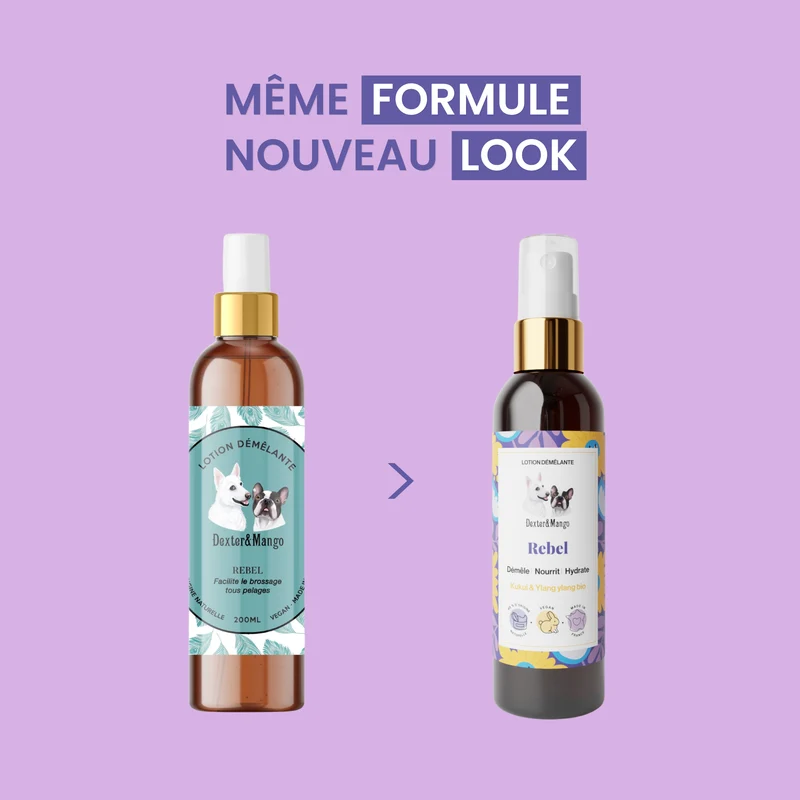Rebel : Lotion démêlante