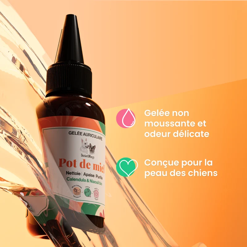 Pot de miel : Gelée auriculaire pour chien
