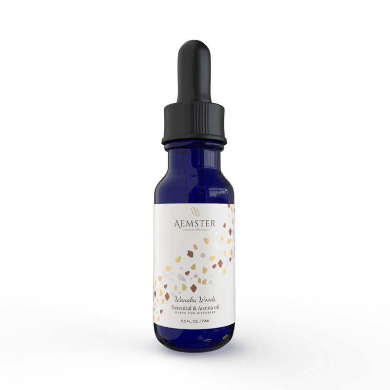 Bundle: Haevn Charge Gold starter set – Diffuser + Wanaka Woods scent (15 ml)