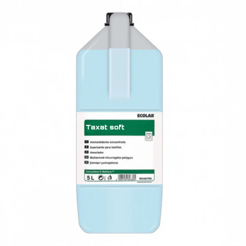Ammorbidente liquido per bucato Ecolab Taxat Soft 5 litri DISPONIBILE IN 7 GIORNI LAVORATIVI