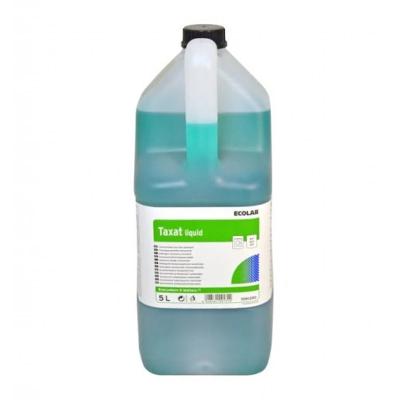 Detersivo liquido enzimatico per bucato Ecolab Taxat Liquid 5 kg DISPONIBILE IN 7 GIORNI LAVORATIVI