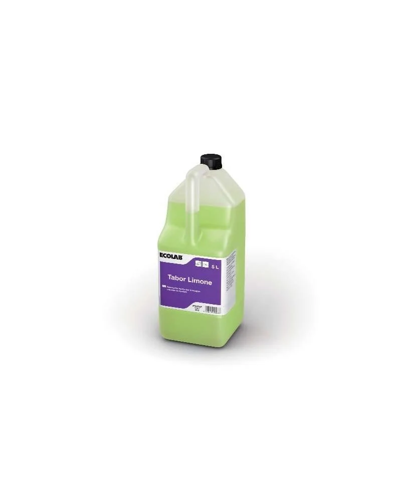 Detergente al limone per lavaggio manuale stoviglie Ecolab Tabor Limone 4x5 litri DISPONIBILE IN 7 GIORNI LAVORATIVI