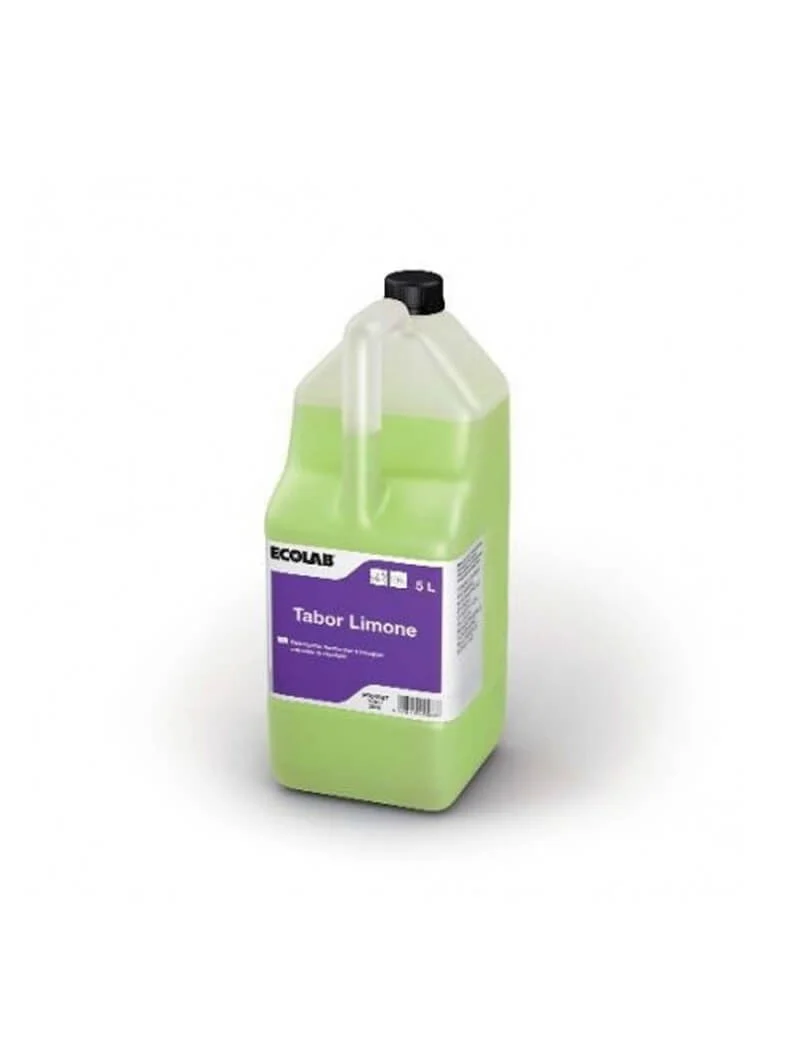 Detergente al limone per lavaggio manuale stoviglie Ecolab Tabor Limone 4x5 litri DISPONIBILE IN 7 GIORNI LAVORATIVI