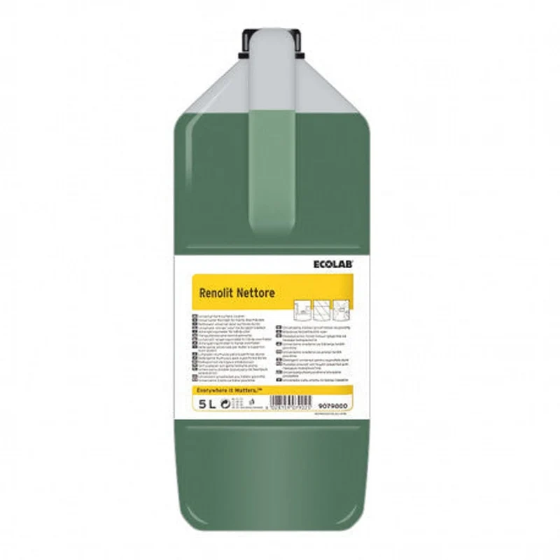 Sgrassante profumato a base ammoniacale per tutte le superfici Ecolab Renolit Nettore 2x5 litri DISPONIBILE IN 7 GIORNI LAVORATIVI