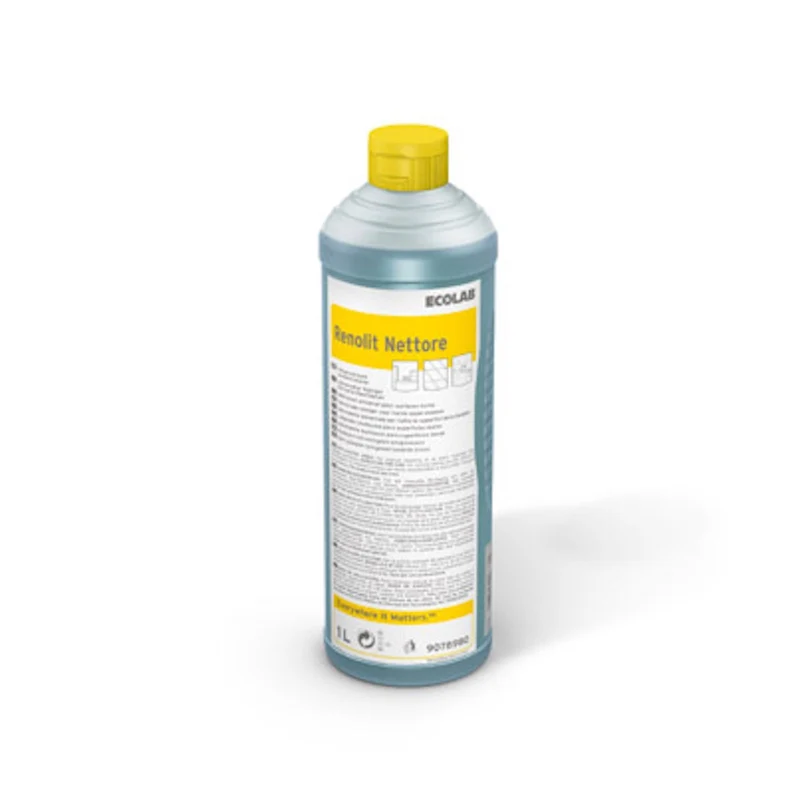 Sgrassante profumato a base ammoniacale per tutte le superfici Ecolab Renolit Nettore 1 litro DISPONIBILE IN 7 GIORNI LAVORATIVI