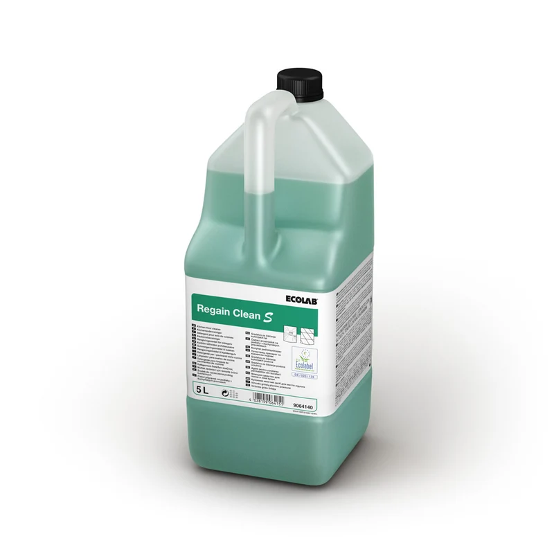 Detergente neutro Ecolabel per pavimenti della cucina Ecolab Regain Clean S 5 litri DISPONIBILE IN 7 GIORNI LAVORATIVI