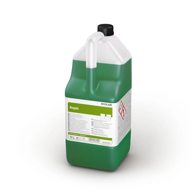 Sgrassante alcalino per cucina Ecolab Regain 5 litri DISPONIBILE IN 7 GIORNI LAVORATIVI