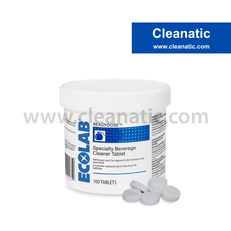 Pastiglie detergenti per macchine da caffè e tè Ecolab ReadyDose Specialty Beverage Cleaner 2,5 g DISPONIBILE IN 7 GIORNI LAVORATIVI