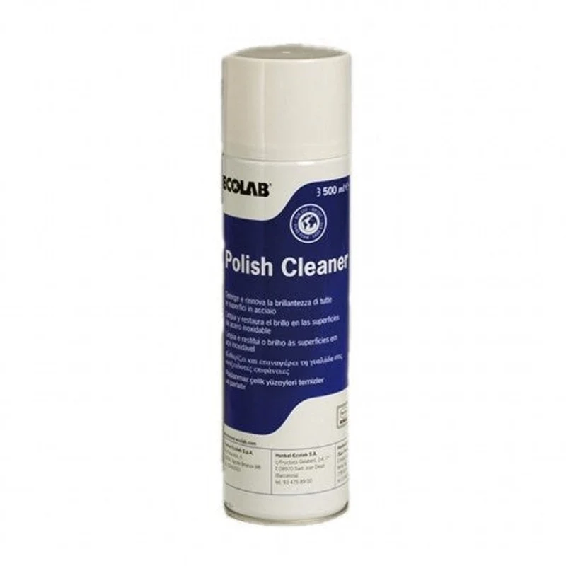 Detergente lucidante per acciaio inox e metalli Ecolab Polish Cleaner 500 ml DISPONIBILE IN 7 GIORNI LAVORATIVI