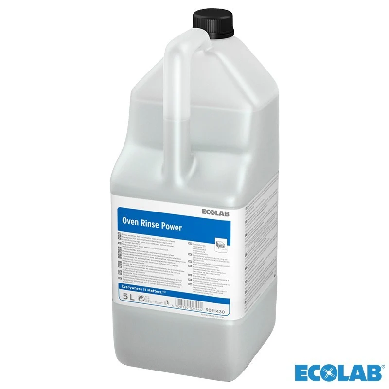 Additivo di risciacquo per forni autopulenti Ecolab Oven Rinse Power 5 litri DISPONIBILE IN 7 GIORNI LAVORATIVI