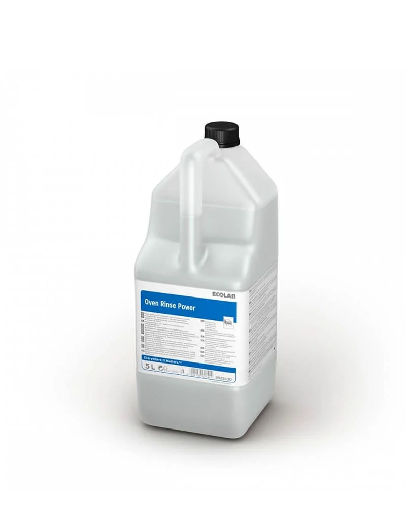 Additivo di risciacquo per forni autopulenti Ecolab Oven Rinse Power 5 litri DISPONIBILE IN 7 GIORNI LAVORATIVI
