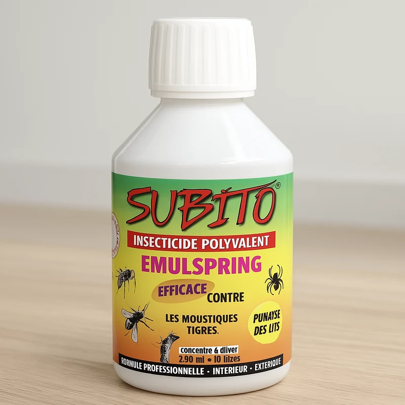 Subito Emulspring - Formule Professionnelle pour Insectes du bois
