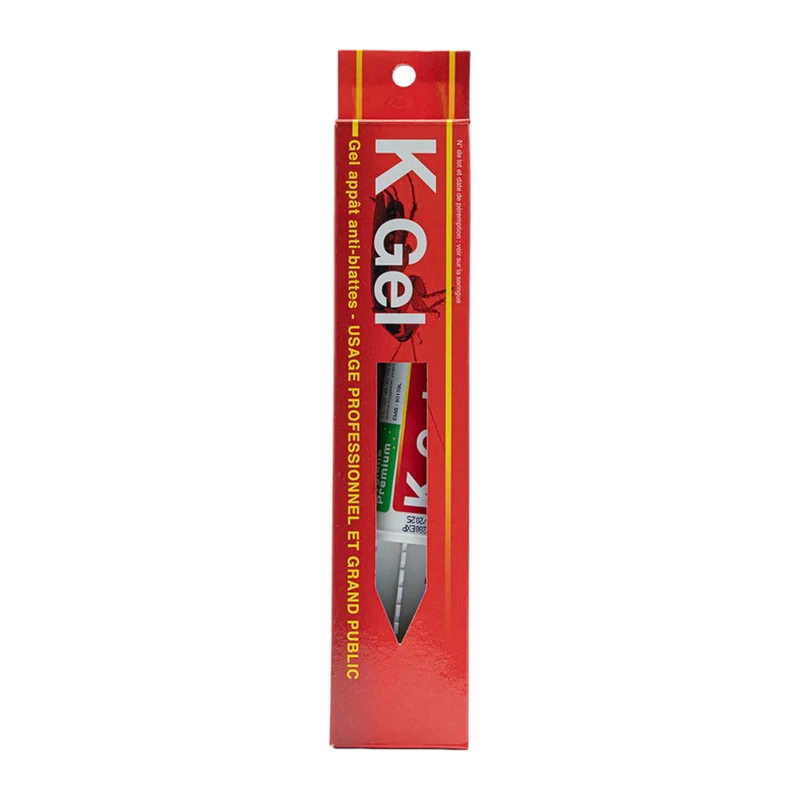 Lot de 4 gels anti cafards - Efficace et rapide - Seringue professionnelle