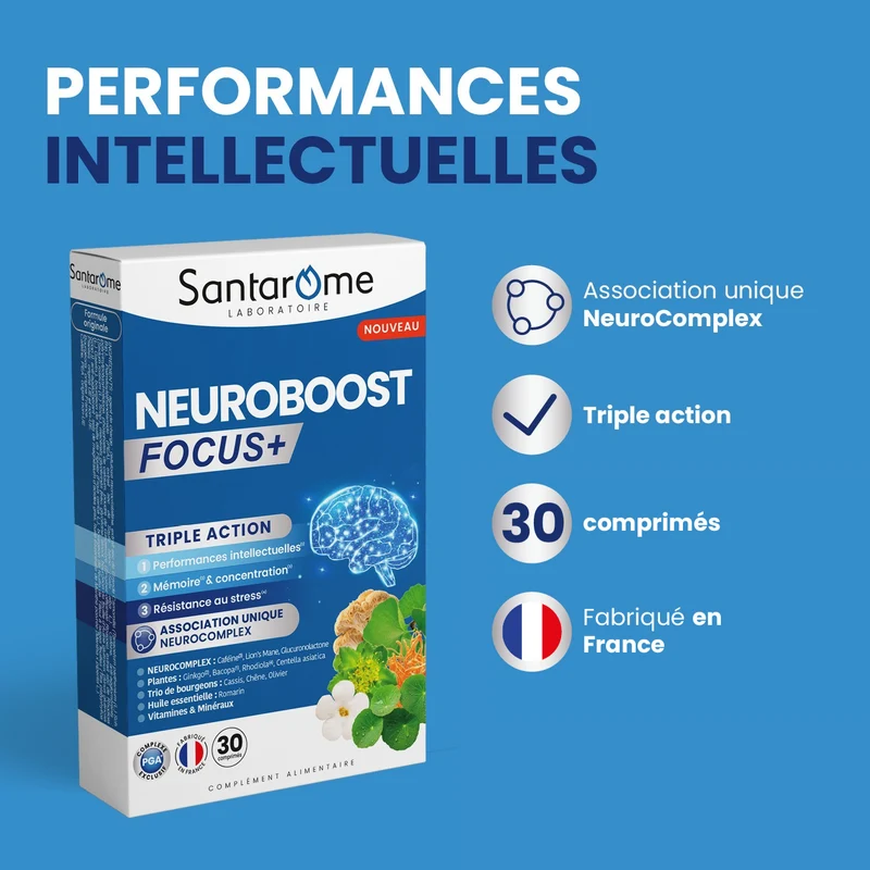Neuroboost Focus + 30 comprimés