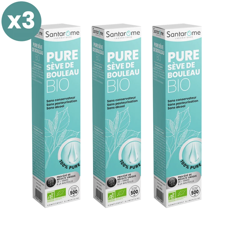 Pure Sève de Bouleau Bio (x3 cures)