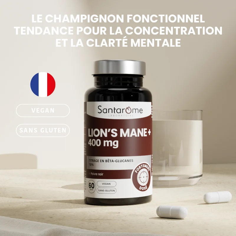 Pack Mémoire et Concentration - Lion's Mane + Magnésium