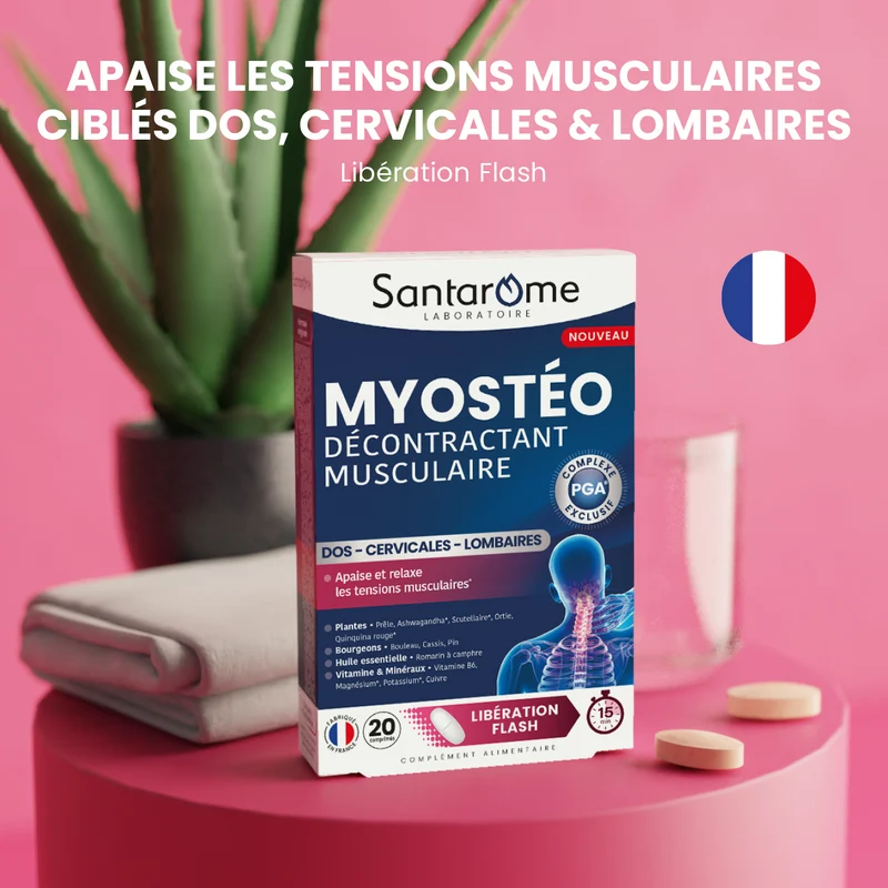 Pack Confort Musculaire - Vitamine D3 + Myostéo