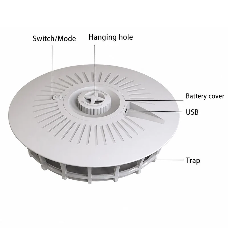 Flea Trap - Non-Toxic Electronic Flea Monitor