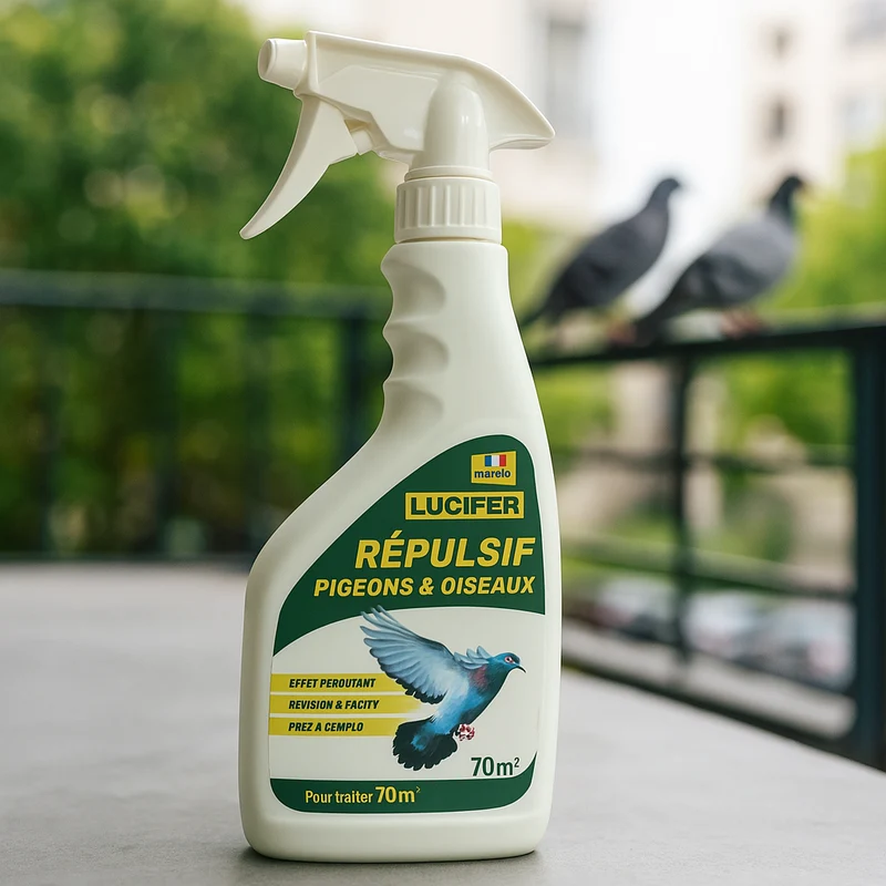 Lot de 2 Répulsifs Pigeons et Oiseaux : Solution Efficace et Naturelle