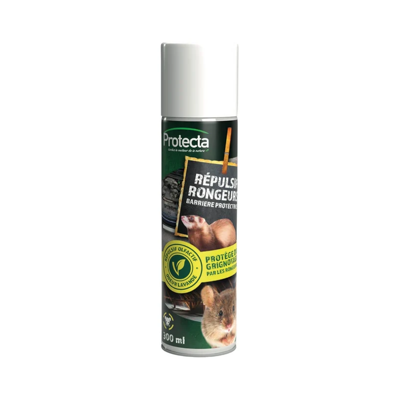 Lot de 2 Répulsifs Anti Rongeurs Naturel et Efficace contre Souris et Rats - à base d’Huile Essentielle