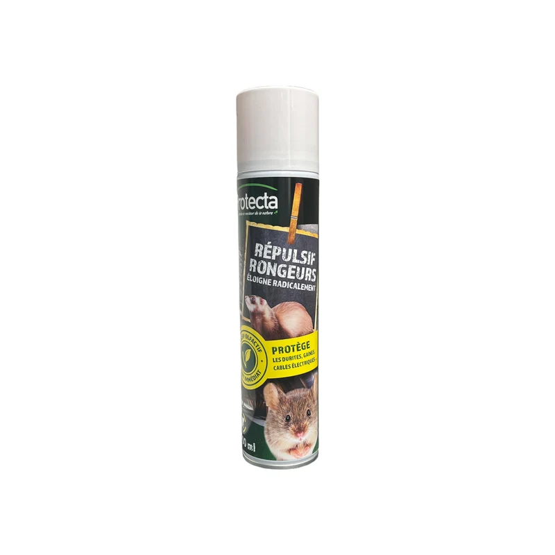 Lot de 2 Répulsifs Anti Rongeurs Naturel et Efficace contre Souris et Rats - à base d’Huile Essentielle
