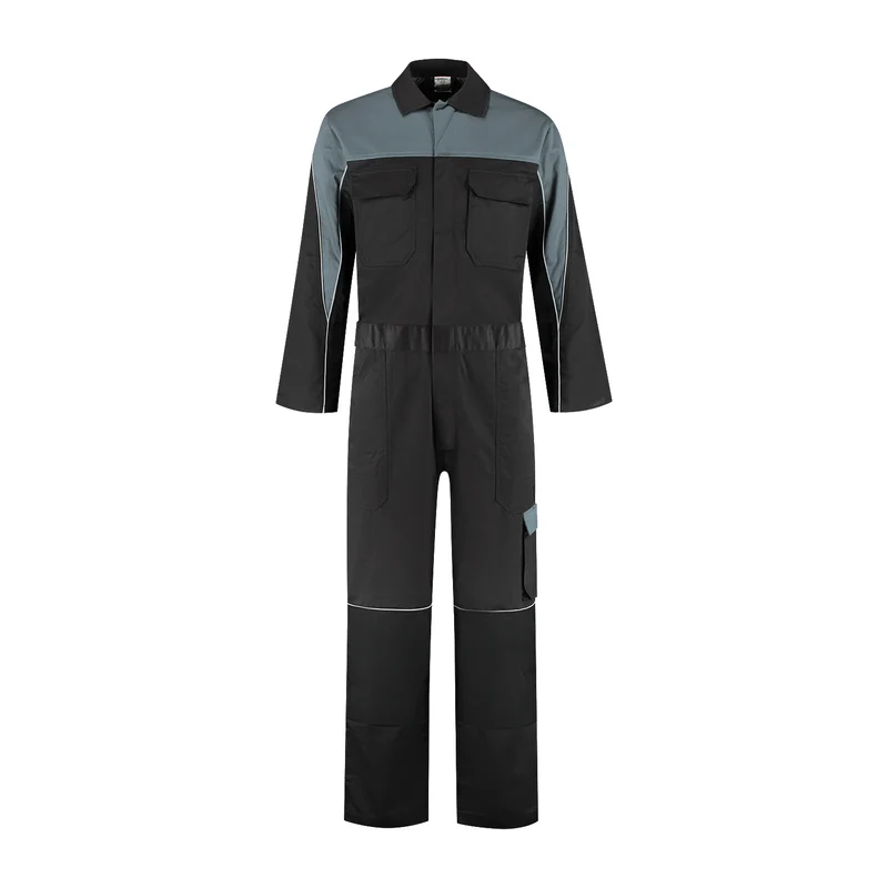 Overall Polyester/ Katoen met 4-way stretch rugpand