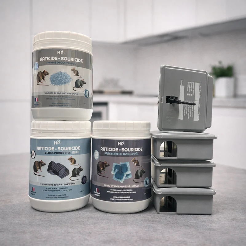 Pack Complet Anti-Souris : Éradication Intérieure et Extérieure Rapide et Efficace