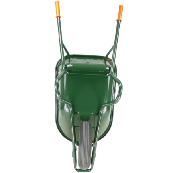 Vabor kruiwagen R801-0A - groen gelakt - 90 liter - 2 ply luchtband - stalen velg
