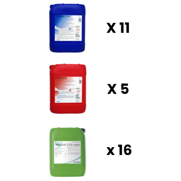 Reinigingspakket 13 - Cid Lines/Novadan XL - geschikt voor Lely melkrobot