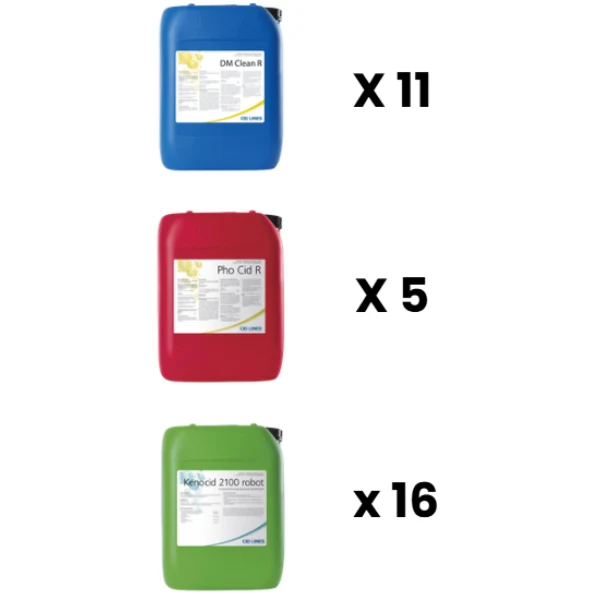 Reinigingspakket 11 - Cid Lines XL - geschikt voor Lely melkrobot