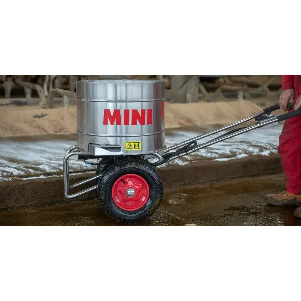 AG Mini - elektrische kalk/lavastrooier - 95 liter