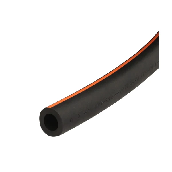 Melkslang - 14x25 mm - rubber - oranje