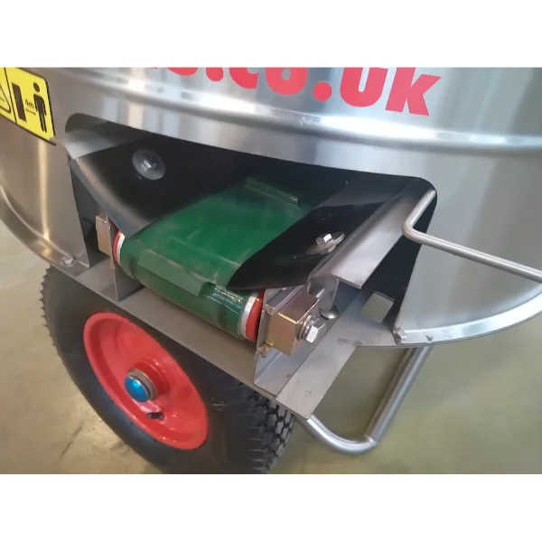 AG Maxi - elektrische zaagsel/vlaslemenstrooier - 215 liter