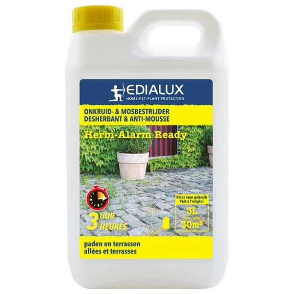 Edialux Herbi-Alarm RTU - pad & terras - 3 liter