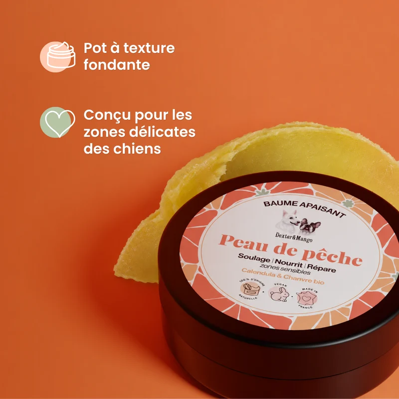 Peau de Pêche : Baume confort cutané - Zones délicates