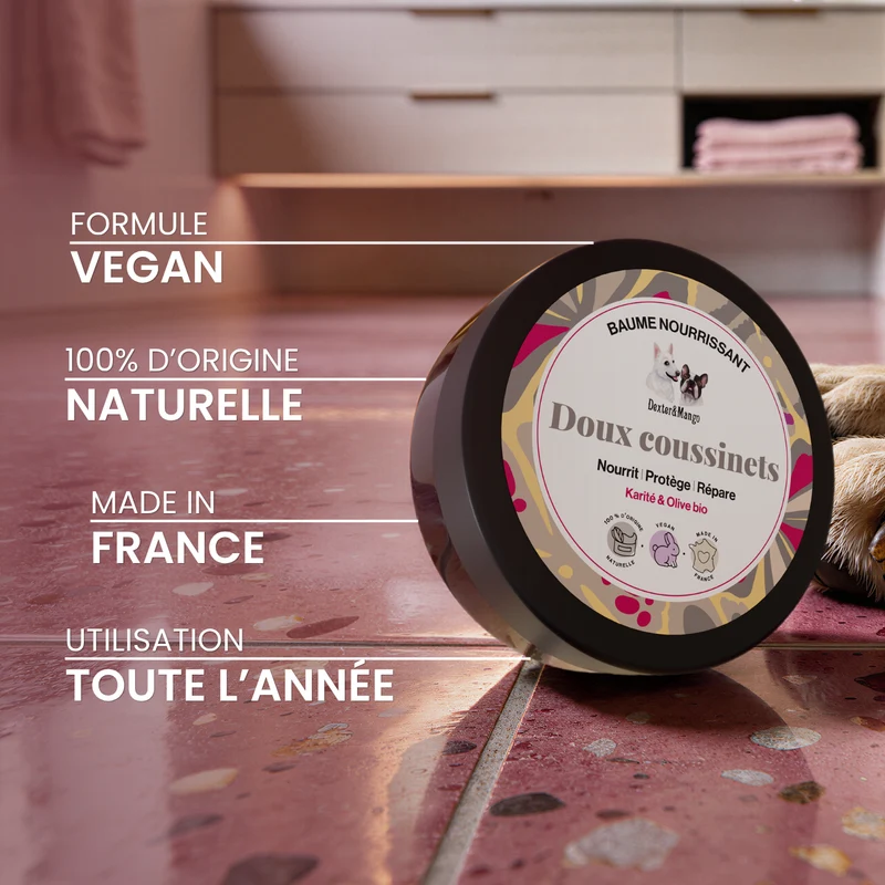 Doux coussinets : Baume nourrissant
