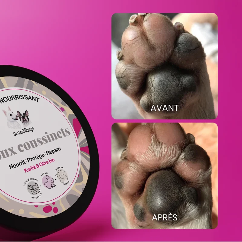 Doux coussinets : Baume nourrissant