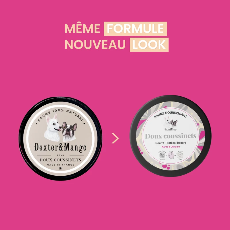 Doux coussinets : Baume nourrissant
