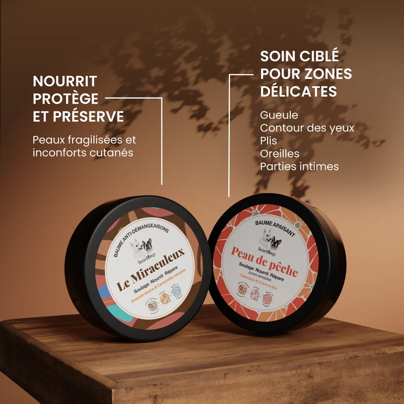 Duo confort cutané : Baumes Le Miraculeux & Peau de pêche